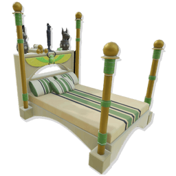 Egyptian Four Post Bed
