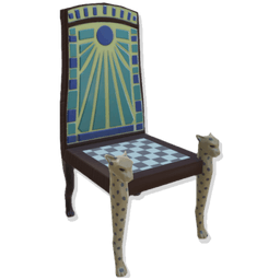 Egyptian Chess Chair